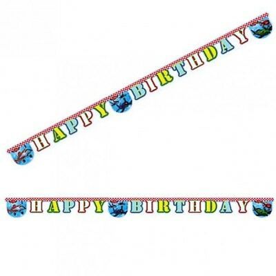 Festone in cartoncino lettere Happy Birthday decorazione festa Planes –  partyeballoon