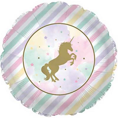Palloncino in Foil 18″- 45cm Unicorno Unicorn Sparkle - Magic World Party