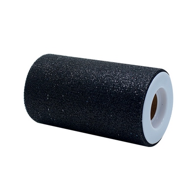 Tulle nero - 5 m rotolo