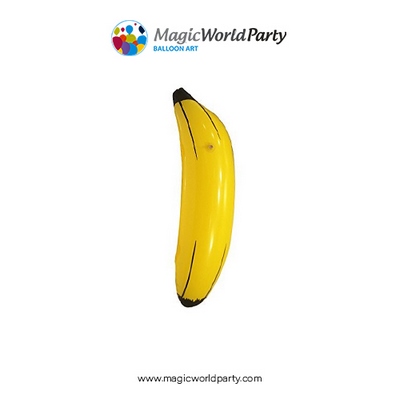 Banana Gonfiabile Pvc 60 cm - Magic World Party